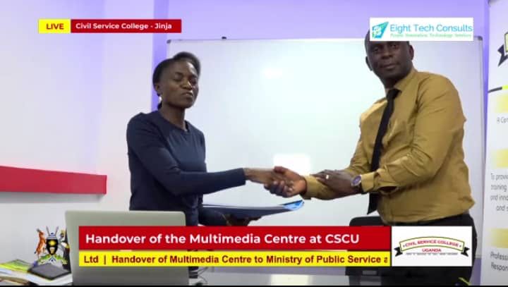 Read more about the article Handover of the Civil Service College Uganda Multimedia Studio