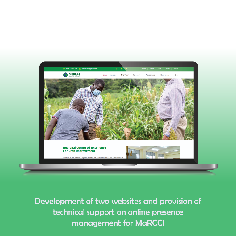 Read more about the article Development of two websites and provision of technical support on online presence management for MaRCCI